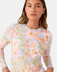 Tropical Sea Skippin Long Sleeve Rashguard