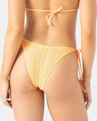 Crochet Tie Side Cheeky Bikini Bottom