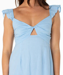 Tropical Tulip Mini Dress