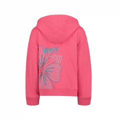 Girls' Hibiscus Stitch Zip Hoodie
