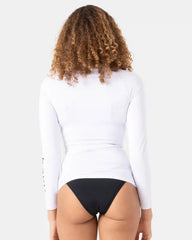 New Essentials Long Sleeve Zip Rashguard