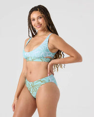 Sea Bloom Cut Out Bralette Bikini Top