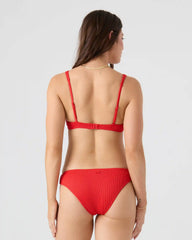 Rib Roxy Love Scoop Bralette Bikini Top