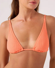 Haleiwa Built Up Triangle Bikini Top