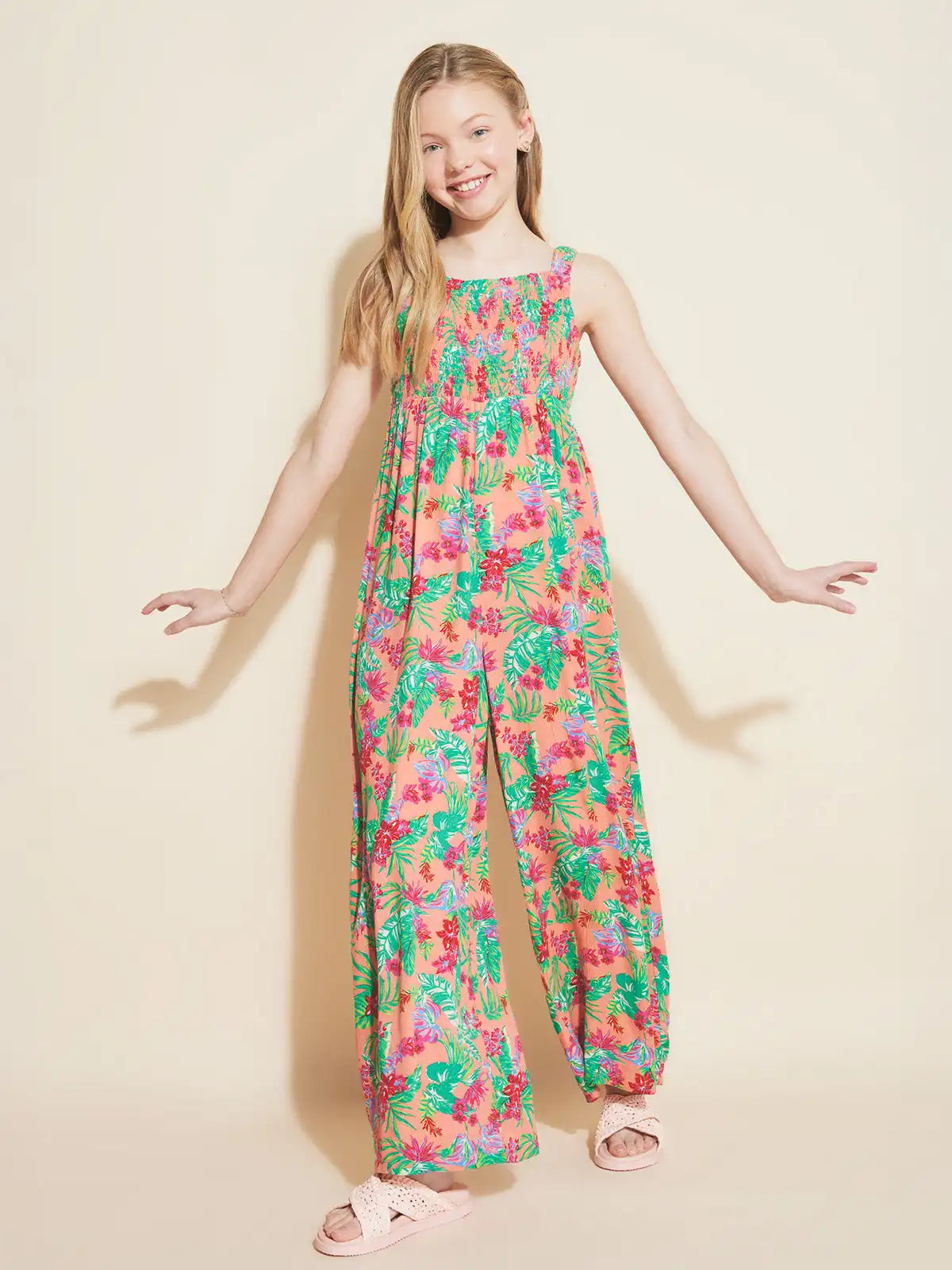 Girls' Coastal Breeze Jumpsuit