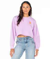 Morning Hike Cropped Crewneck