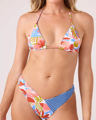 Ripple Effect V Front Scoop Cheeky Bikini Bottom
