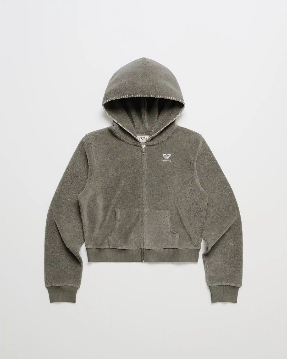 ROXY x Madhappy Terry Shruken Full Zip Jacket
