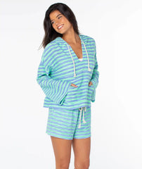 Rich Coast Stripe Hoodie