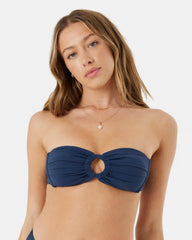 SD Beach Classics Ring Bandeau Bikini Top