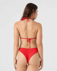 Rib Roxy Love Tiki Triangle Bikini Top