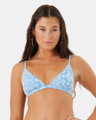 Tile Tranquility Fixed Triangle Bikini Top