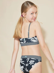 Girls' Oversized Floral Bikini Set