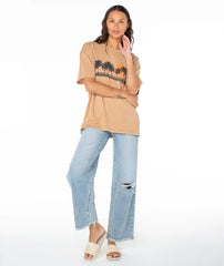 Palm Stripe Tee